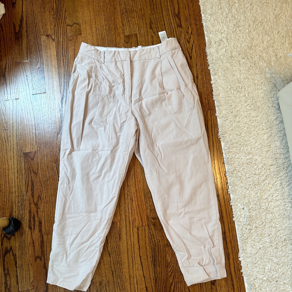 Aritzia Babaton Work Pants Size 14 tan/light blush